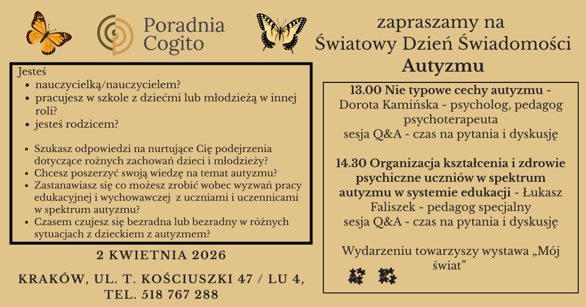 Światowy Dzień Świadomości Autyzmu